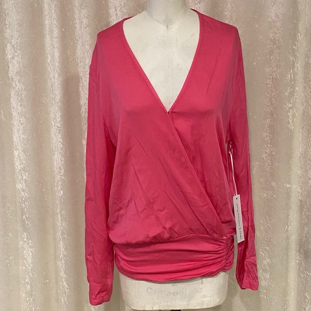 Young, Fabulous & Broke Draped Blouse